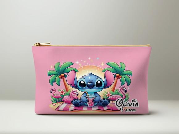 Necessaire Lilo e Stitch Personalizada Slim