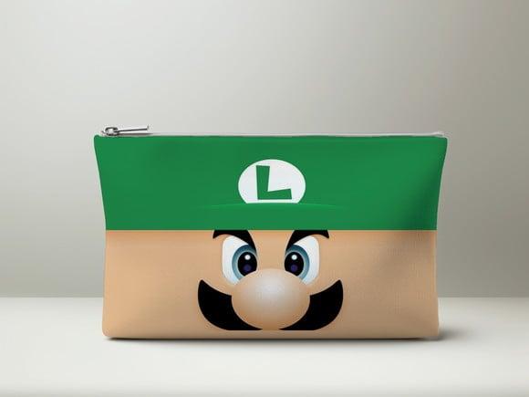 Necessaire Mario Bros Luigi Personalizada