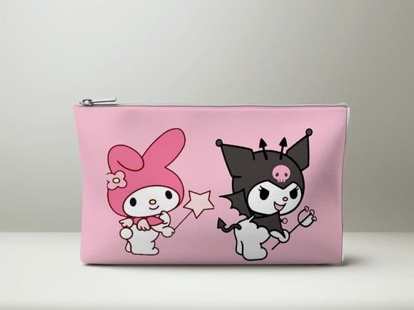 Necessaire Melody e Kuromi Personalizada