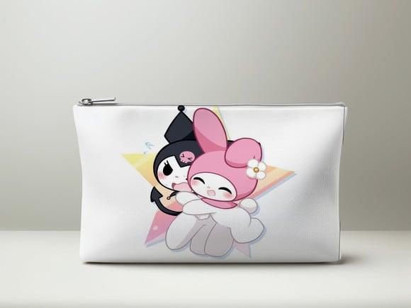 Necessaire Melody e Kuromi Personalizada