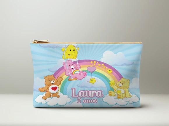Necessaire Personalizada Ursinhos Carinhosos com Nome