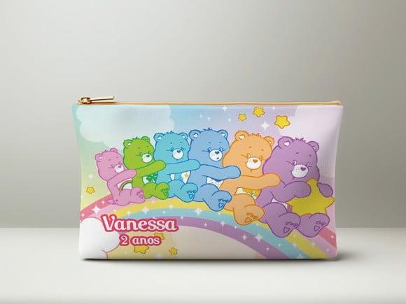 Necessaire Personalizada Ursinhos Carinhosos com Nome