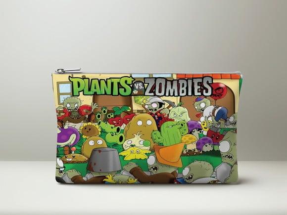 Necessaire Personalizada Zombie Vs Plants
