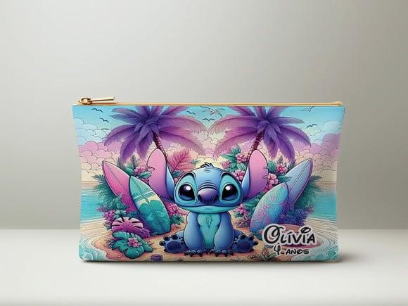 Necessaire Stitch Personalizada Slim