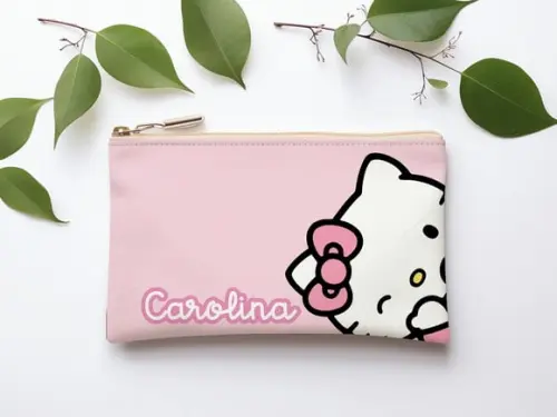 Estojo Personalizado Hello Kitty com Nome