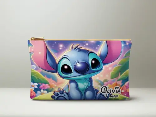 Kit 55 un Necessaire Lilo e Stitch Personalizada Slim