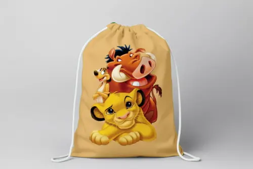 Kit 30 Necessaire Mais 10 Mochilinha Rei Leão