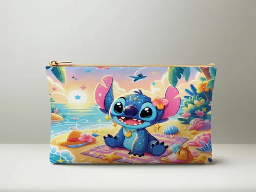 Kit 55 un Necessaire Lilo e Stitch Personalizada Slim