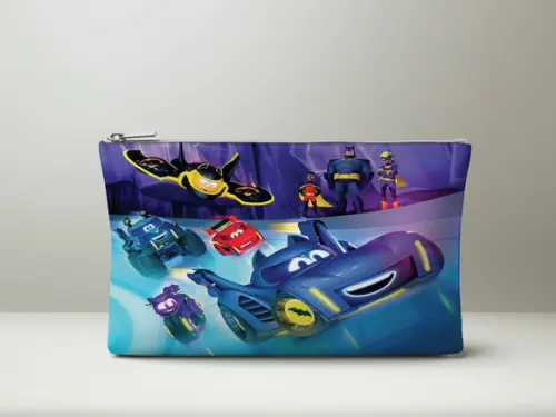 Kit 70 un Necessaire Personalizada Batwheels 16x22cm