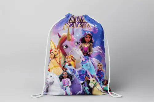 Mochilinha Academia Unicornio