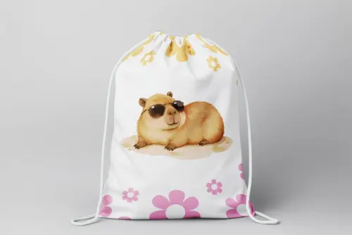 Mochilinha Capivara Personalizada