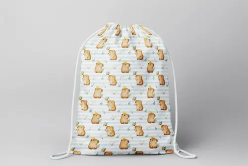 Mochilinha Capivara Personalizada