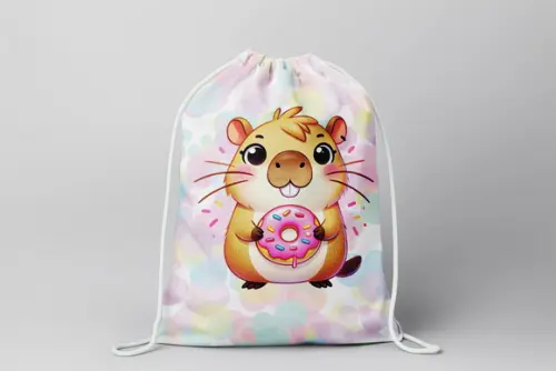 Mochilinha Capivara Personalizada