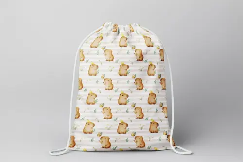 Mochilinha Capivara Personalizada