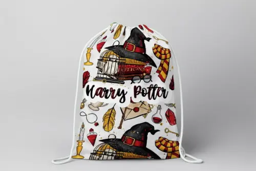 Mochilinha Harry Potter Personalizada