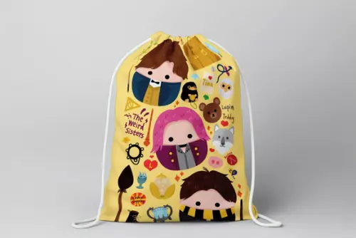 Mochilinha Harry Potter Personalizada
