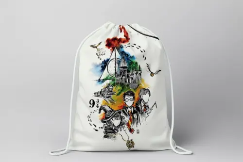 Mochilinha Harry Potter Personalizada