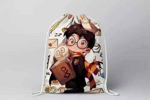 Mochilinha Harry Potter Personalizada