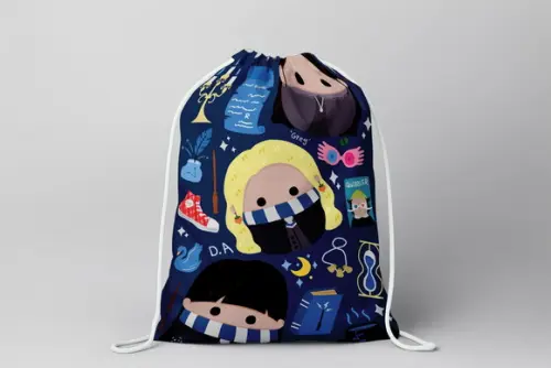 Mochilinha Harry Potter Personalizada