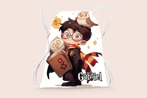 Mochilinha Harry Potter Personalizada