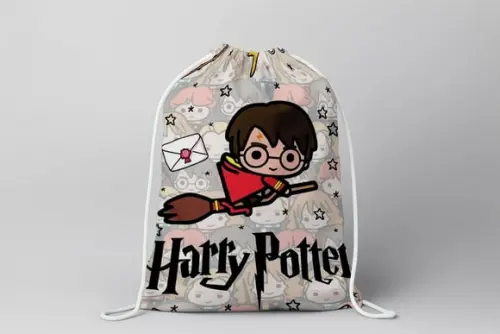 Mochilinha Harry Potter Personalizada