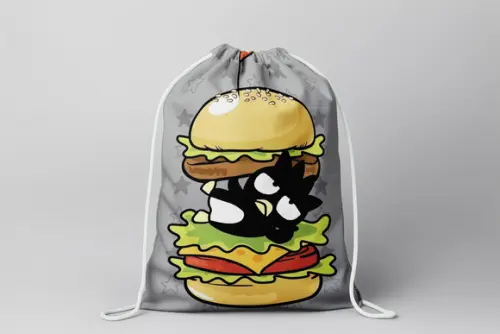 Mochilinha Hello Kitty - Badtz Maru