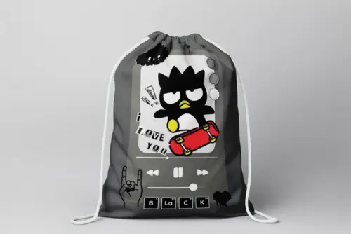Mochilinha Hello Kitty - Badtz Maru