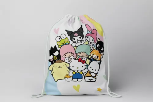 Mochilinha Hello Kitty e Seus Amigos