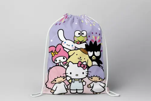 Mochilinha Hello Kitty e Seus Amigos