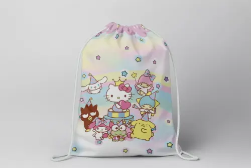 Mochilinha Hello Kitty e Seus Amigos sem Personalização