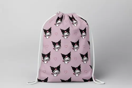 Mochilinha Hello Kitty Kuromi