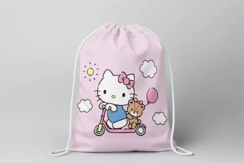 Mochilinha Hello Kitty sem Personalização