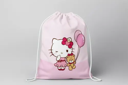 Mochilinha Hello Kitty sem Personalização