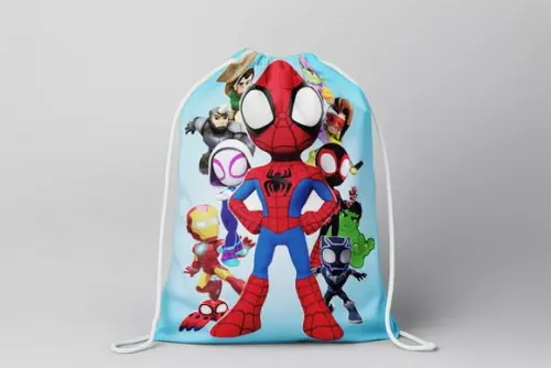 Mochilinha Homem Aranha e Seus Amigos