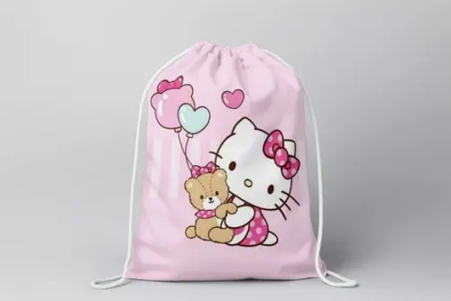 Mochilinha Hello Kitty sem Personalização
