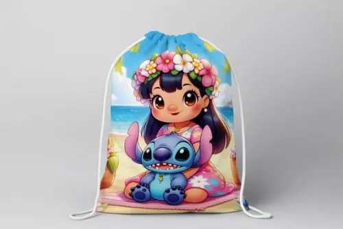 Mochilinha Lilo & Stitch Personalizada