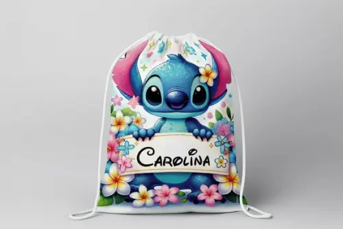 Mochilinha Lilo & Stitch Personalizada