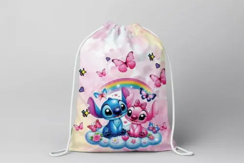 Mochilinha Lilo & Stitch Personalizada