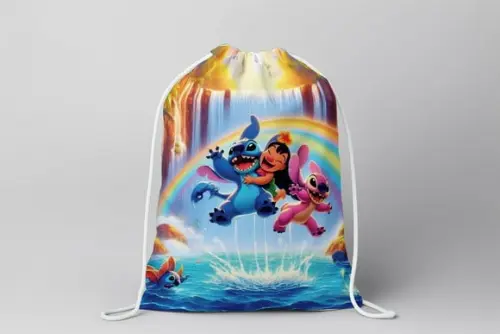 Mochilinha Lilo & Stitch Personalizada