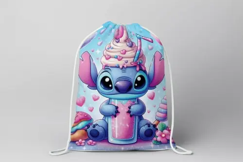 Mochilinha Lilo & Stitch Personalizada