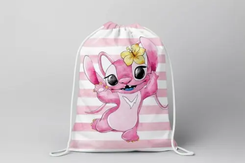 Mochilinha Lilo & Stitch Personalizada