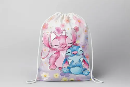 Mochilinha Lilo & Stitch Personalizada