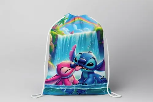 Mochilinha Lilo & Stitch Personalizada