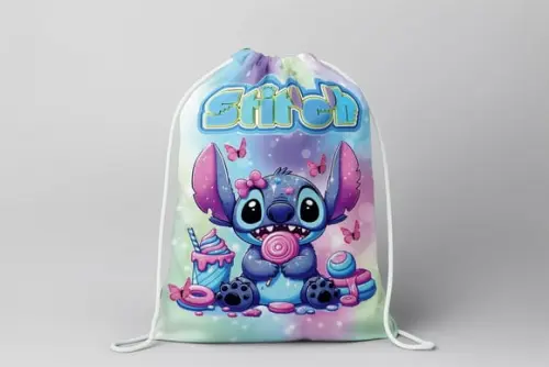 Mochilinha Lilo & Stitch Personalizada