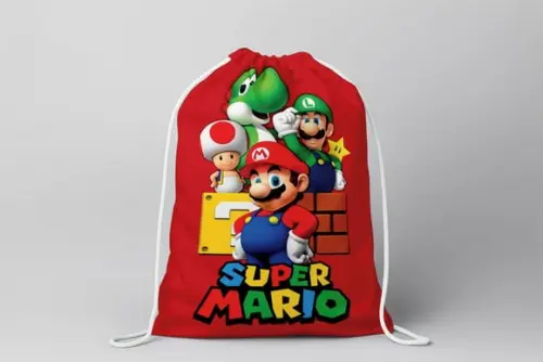 Mochilinha Mario Bros