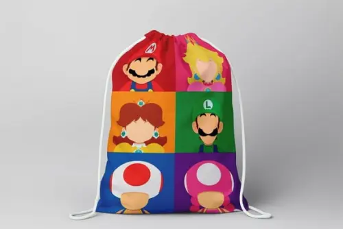 Mochilinha Mario Bros