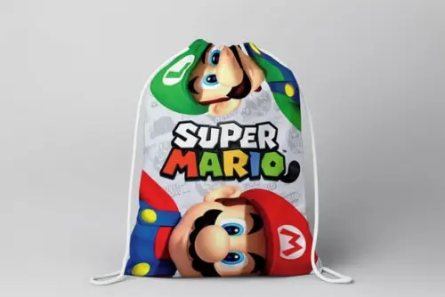 Mochilinha Mario Bros