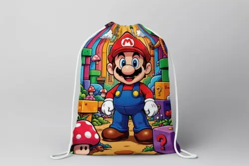 Mochilinha Mario Bros