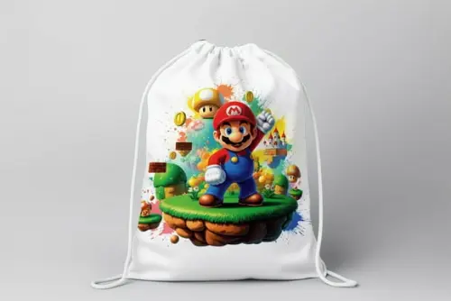 Mochilinha Mario Bros