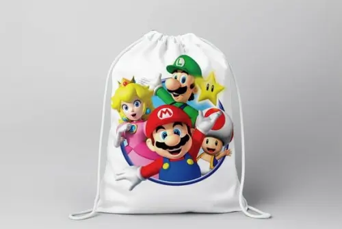 Mochilinha Mario Bros